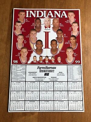 Iu Basketball Calendar Poster 2022 2023 August Calendar 2022